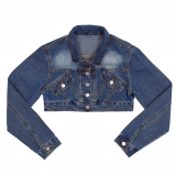 Mini Stretch Denim Jacket (3)