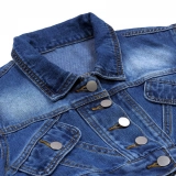 Mini Stretch Denim Jacket (4)