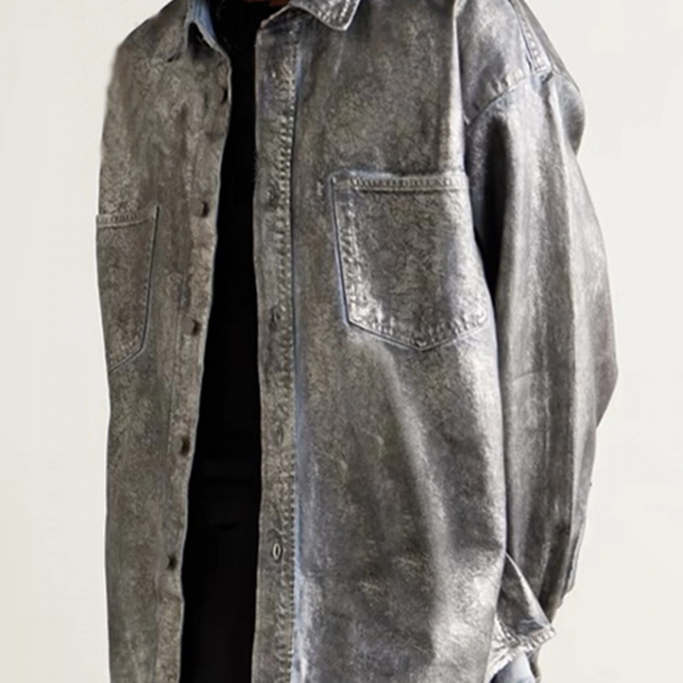 pigment gel denim shirt for men (2)