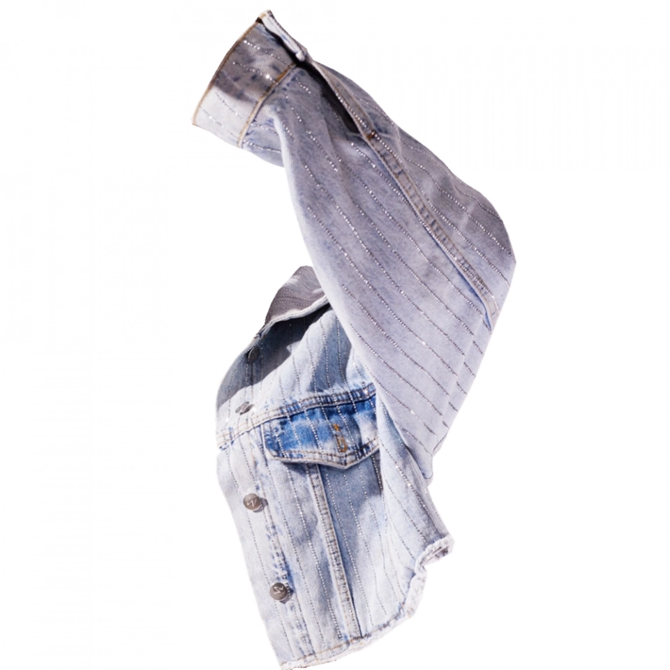 Rhinestone denim jacket (3)