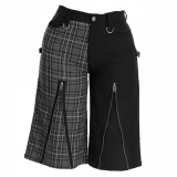 Short Twill print + dyed fabric hybrid configuration
