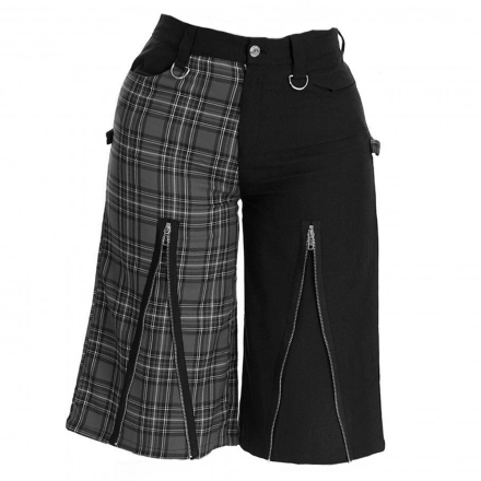 Short Twill print + dyed fabric hybrid configuration