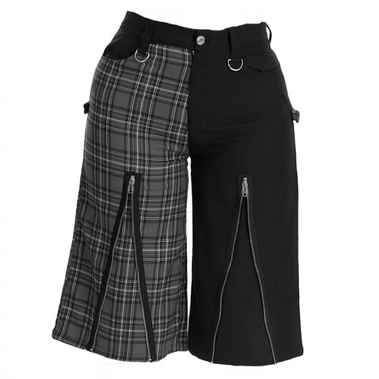 Short Twill print + dyed fabric hybrid configuration