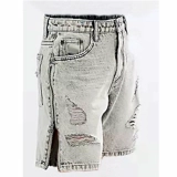 Shorts with side seams and Zipper