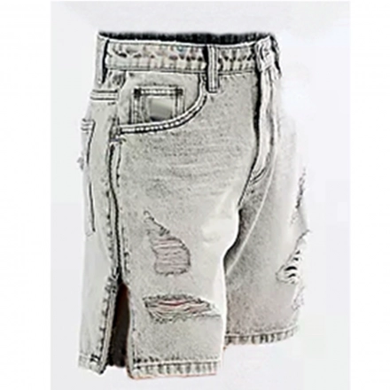 Shorts with side seams and Zipper
