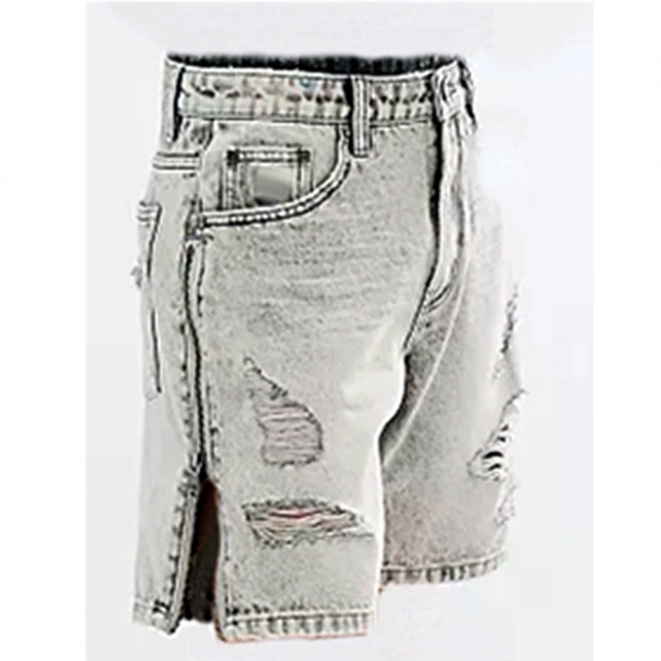 Shorts with side seams and Zipper