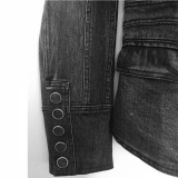 Suit-style denim jacket (3)