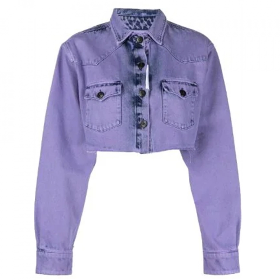 Tie dye denim jacket