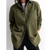 Twill fabric women's shirt