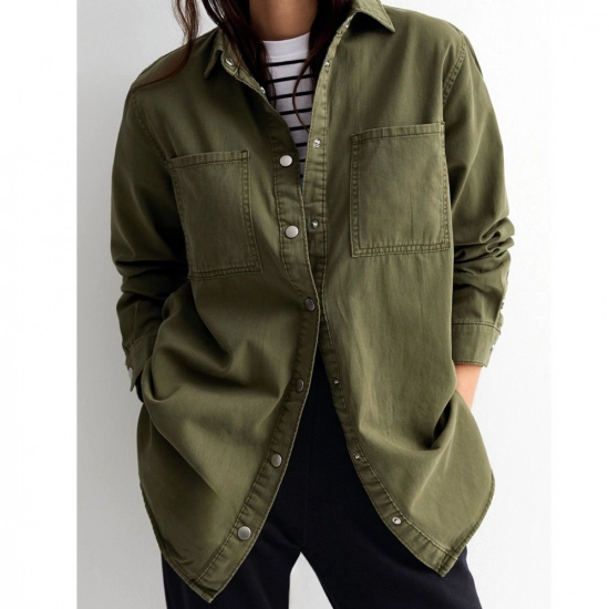 Twill fabric women's shirt Twill fabric women's shirt