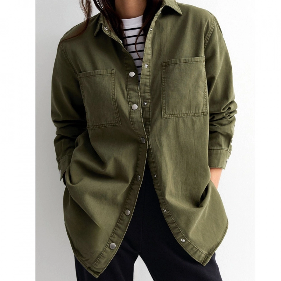 Twill fabric women's shirt