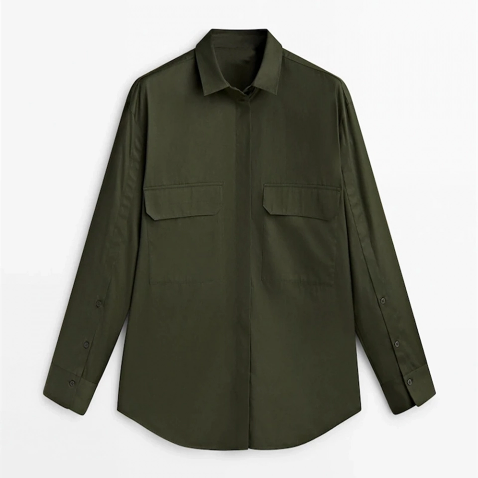 Twill Fabric Women's Shirt
