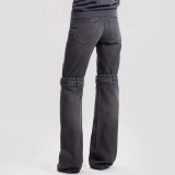 Women's Button straight leg jeans (3)