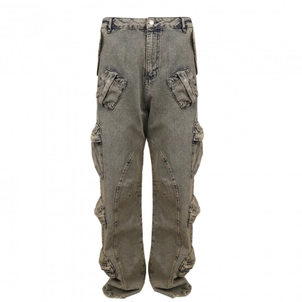 Women's Cargo Denim Jeans Women's Cargo Denim Jeans