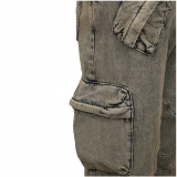 Women's Cargo Denim Jeans (2)