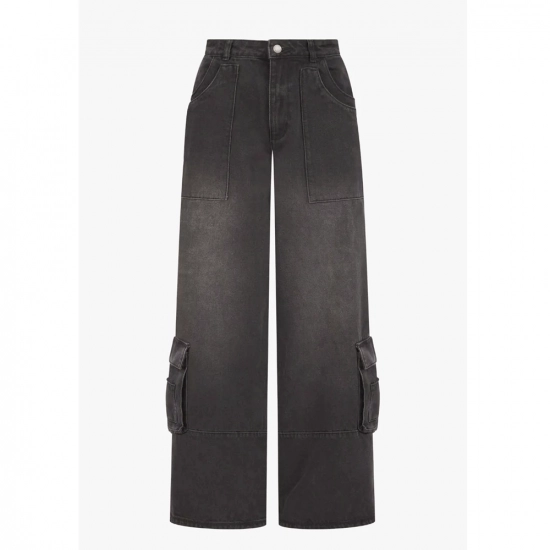 Women's Cargo Denim Jeans