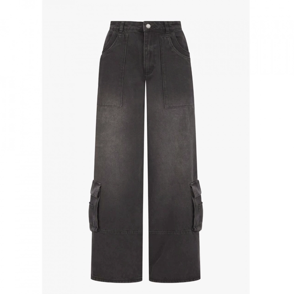 Women's Cargo Denim Jeans