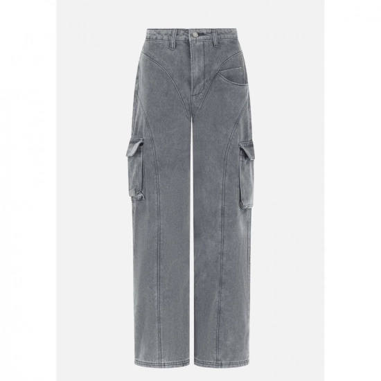 Women's Cargo Denim Jeans