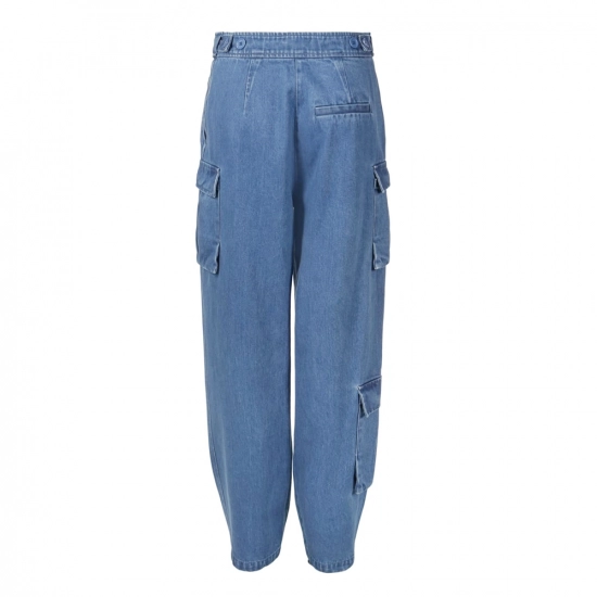 Women's Cargo Denim Jeans Women's Cargo Denim Jeans
