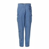 Women's Cargo Denim Jeans (2)