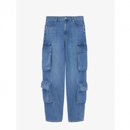 Women's Cargo Denim Jeans