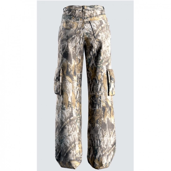 Women's Cargo Digital printing  pants