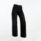 Women's Decorate the rhinestone Jeans