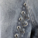 Women's denim Dress (4)