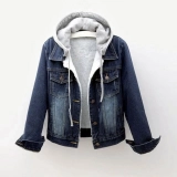 Women's Denim Hoodie Jacket (2)