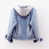 Women's Denim Hoodie Jacket (4)