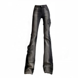 Women's Denim Irregular patch Jeans (3)