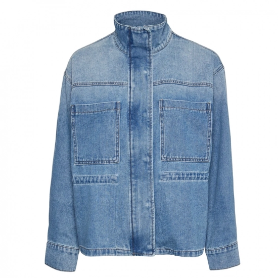 Women's Denim Jacket for Stretch denim