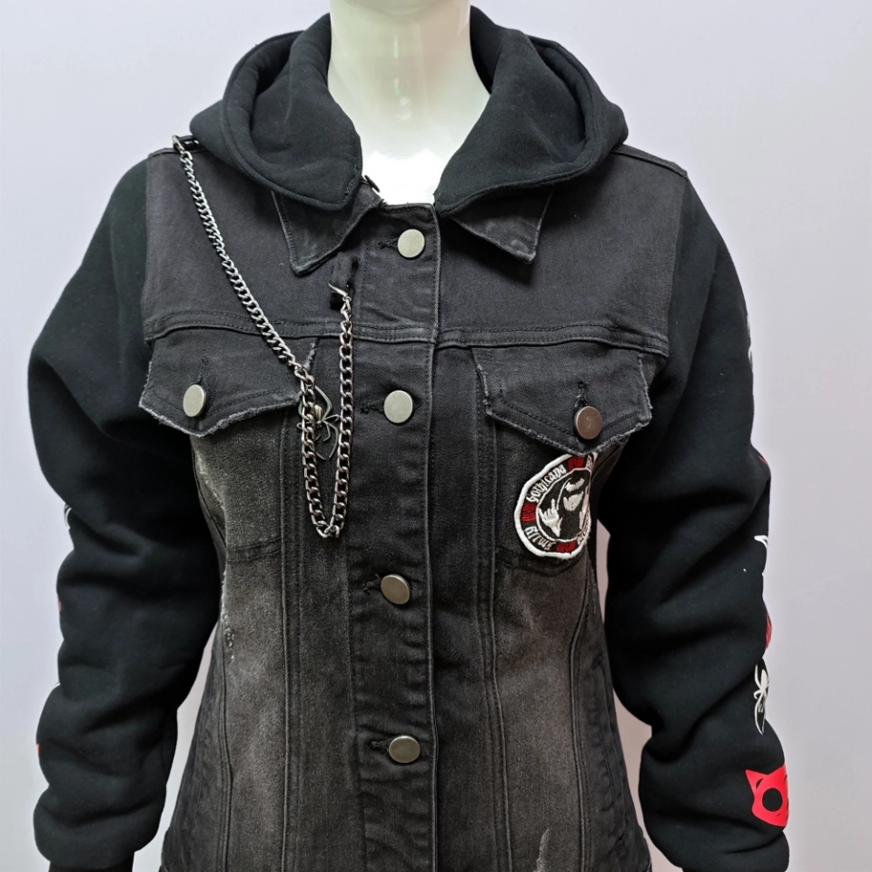 Women's Denim Jacket for Stretch denim (2)