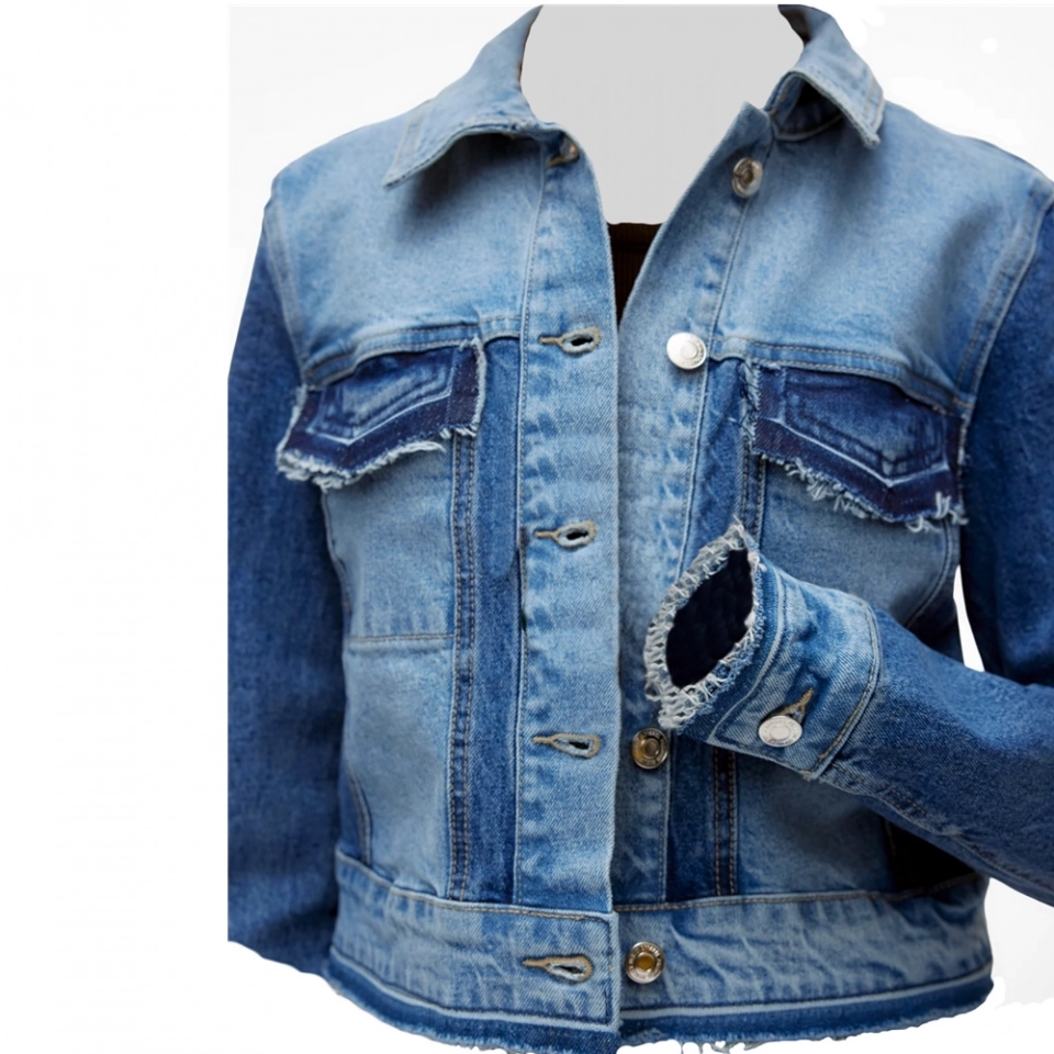 Women's Denim Jacket-Gril's Jacket (3)