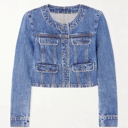 Women's Denim Jacket-Gril's Jacket