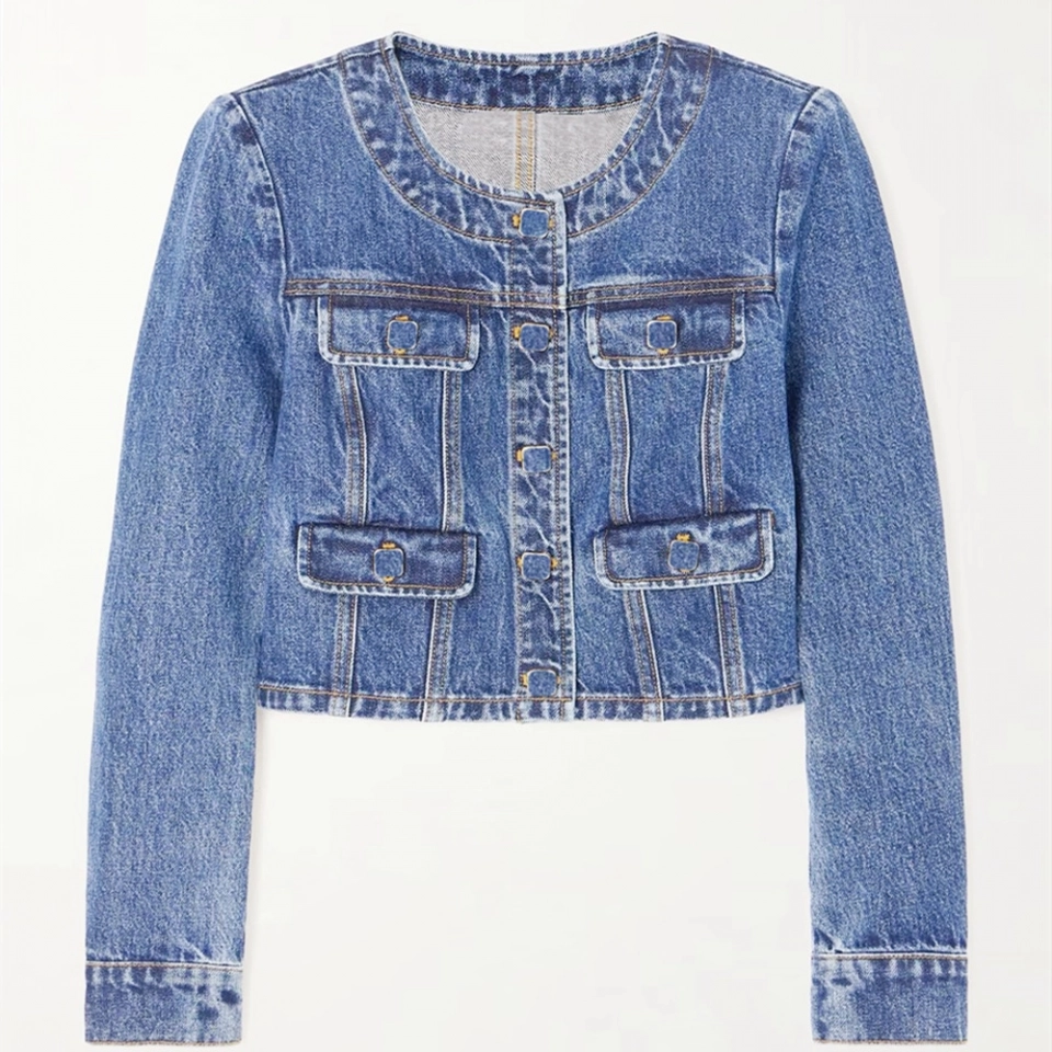 Women's Denim Jacket-Gril's Jacket