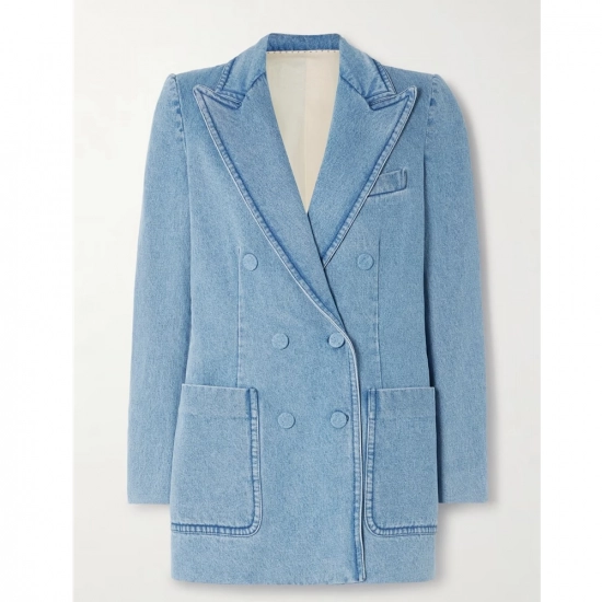 Women's Denim Jacket-Suit jacket