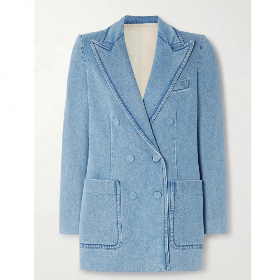 Women's Denim Jacket-Suit jacket