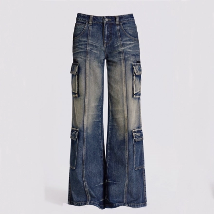 Women's denim janes-Cargo Pants Women's denim janes-Cargo Pants