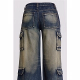 Women's denim janes-Cargo Pants (4)