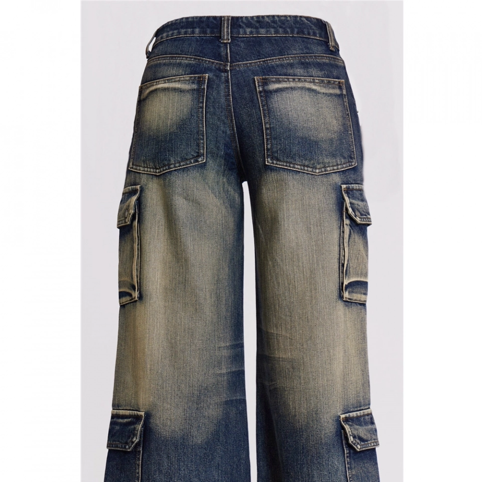 Women's denim janes-Cargo Pants (4)