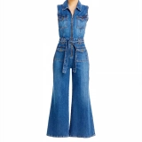 Women's Denim Jumpsuit