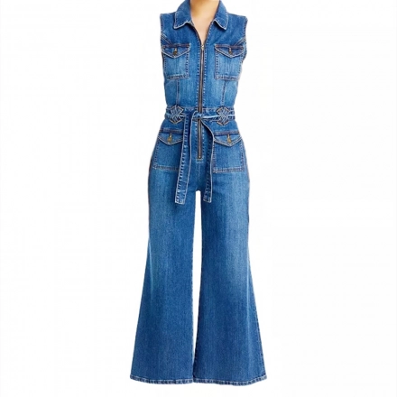 Women's Denim Jumpsuit