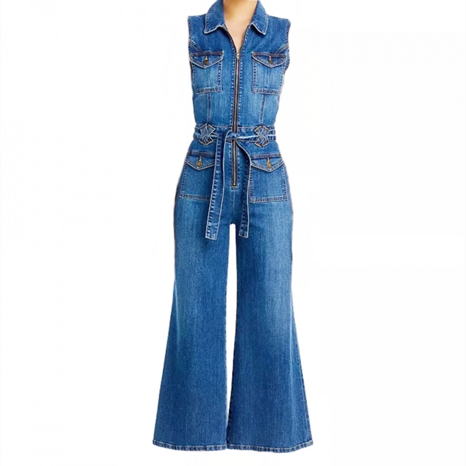 Women's Denim Jumpsuit