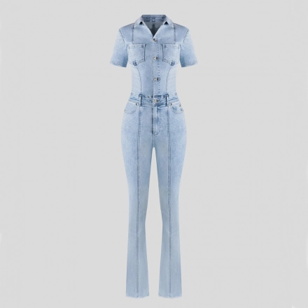 Women's Denim Jumpsuit