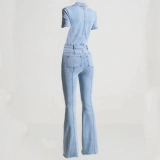 Women's Denim Jumpsuit (5)