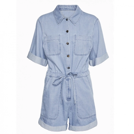 Women's Denim Jumpsuit