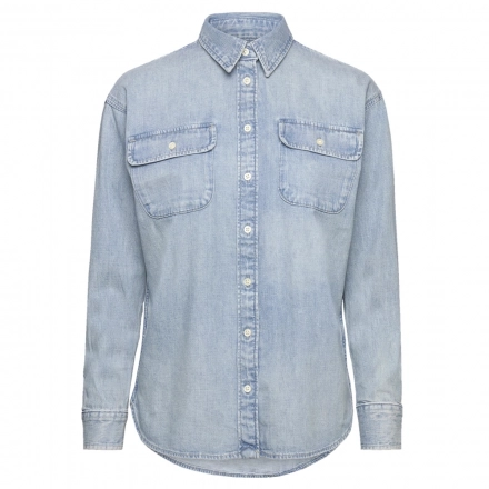 Women's Denim Shirt-Cotton Denim