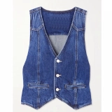 Women's Denim Tops-Vest
