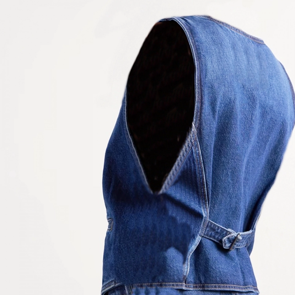 Women's Denim Tops-Vest (2)